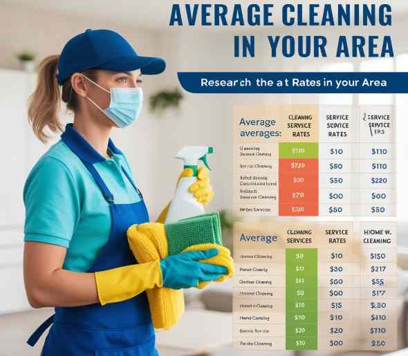 How much do most cleaning services charge?