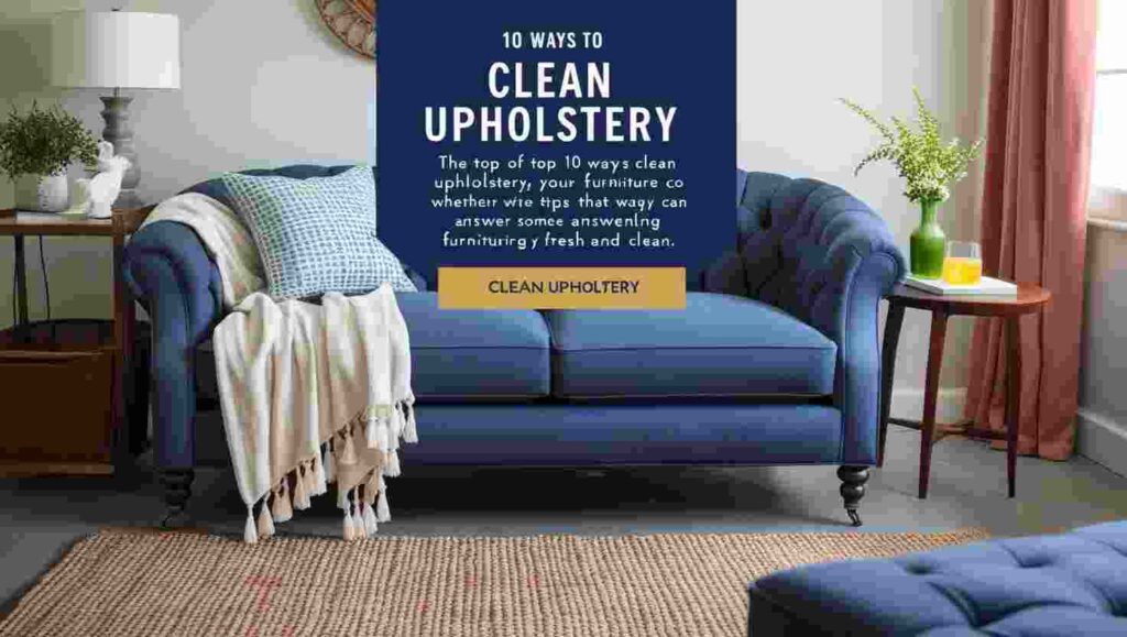 Clean Upholstery